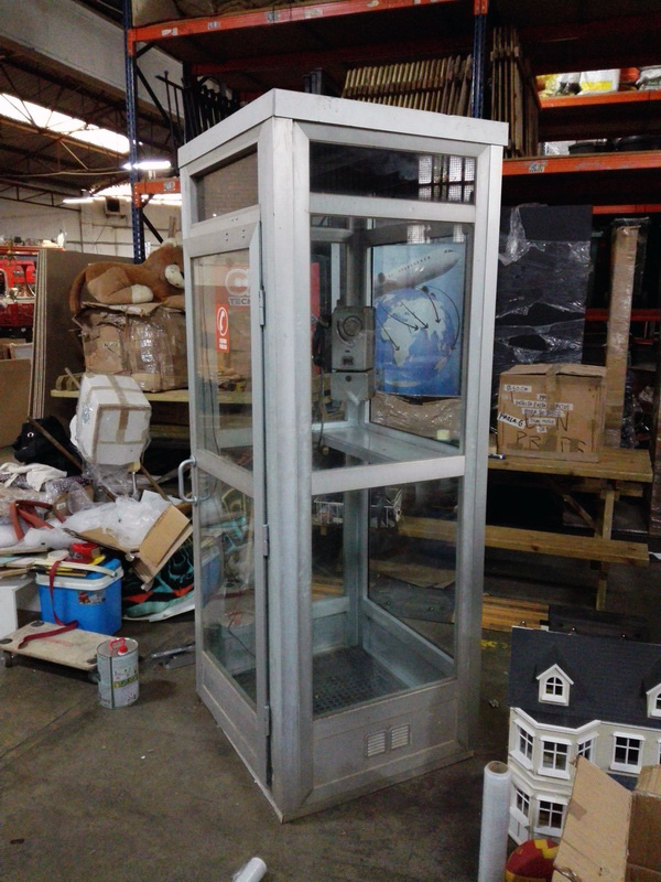 cabina telefono publico espa§a-europa 229x91x82.5 cartel sup.67.5x16.2 (190eu.) 1u